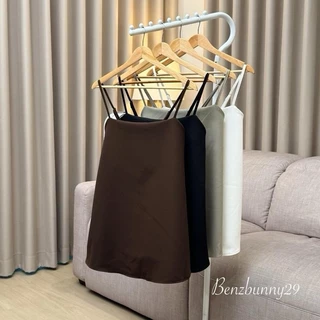 Benzbunny - เสื้อสายเดี่ยวตัวยาวสไตล์เรียบหรู(อก38-46“) ผ้าไมโครพรีเมี่ยม #2139