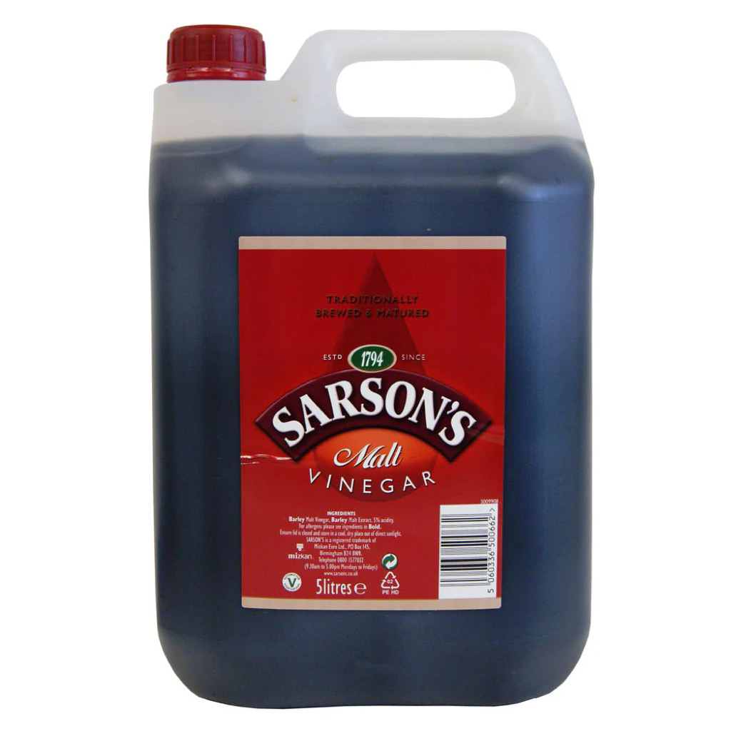 Sarson’s Malt Vinegar 5L - ซาร์สันส์น้ำส้มสายชูมอลต์ 5 ลิตร