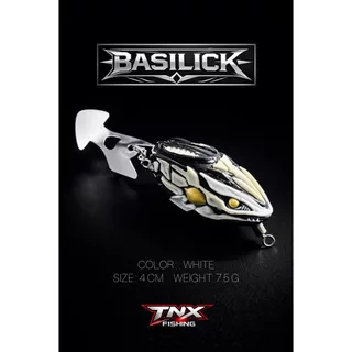 กบยาง TNX BASILICK 4cm 7.5g เหยื่อปลอมระดับพรีเมียม Premium Frog Lure ตกปลาช่อน ชะโด ตีสวะ First Edition
