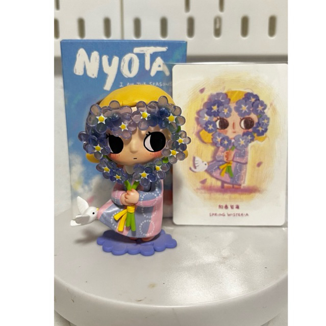 Nyota v3 เนียวตะ spring wisteria เช็คตัว กล่องการ์ดครบ