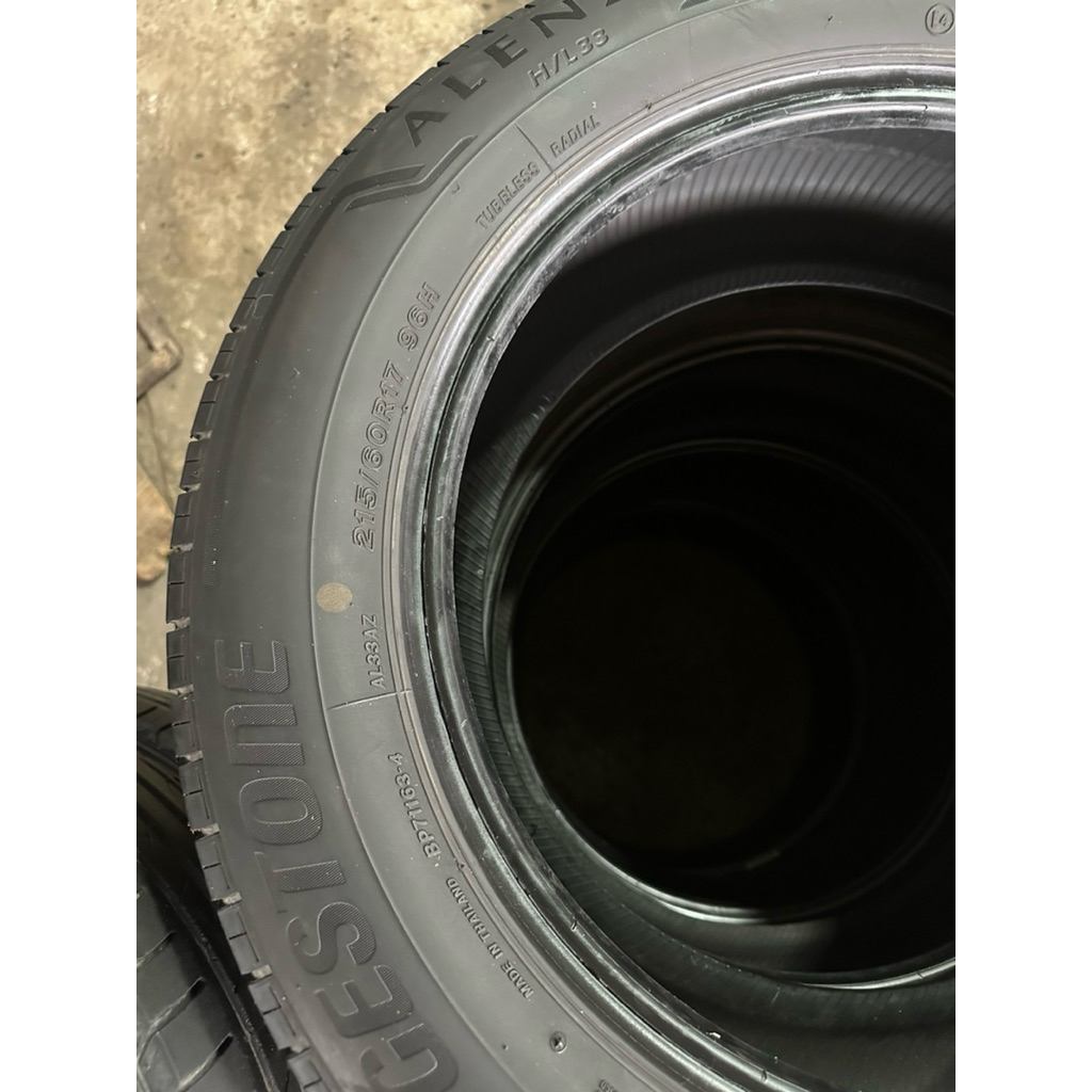 ยางเปอร์เซ็นต์คัดเกรด 215/60R17 Bridgestone ปี 23 (ราคาต่อเส้น)