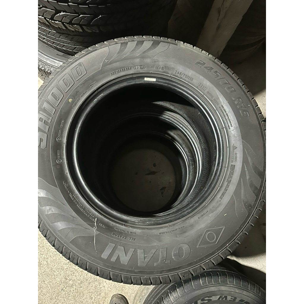 ยางเปอร์เซ็นต์ราคาถูก 245/70R16 otani ปี23 (ราคาต่อ 1 เส้น)