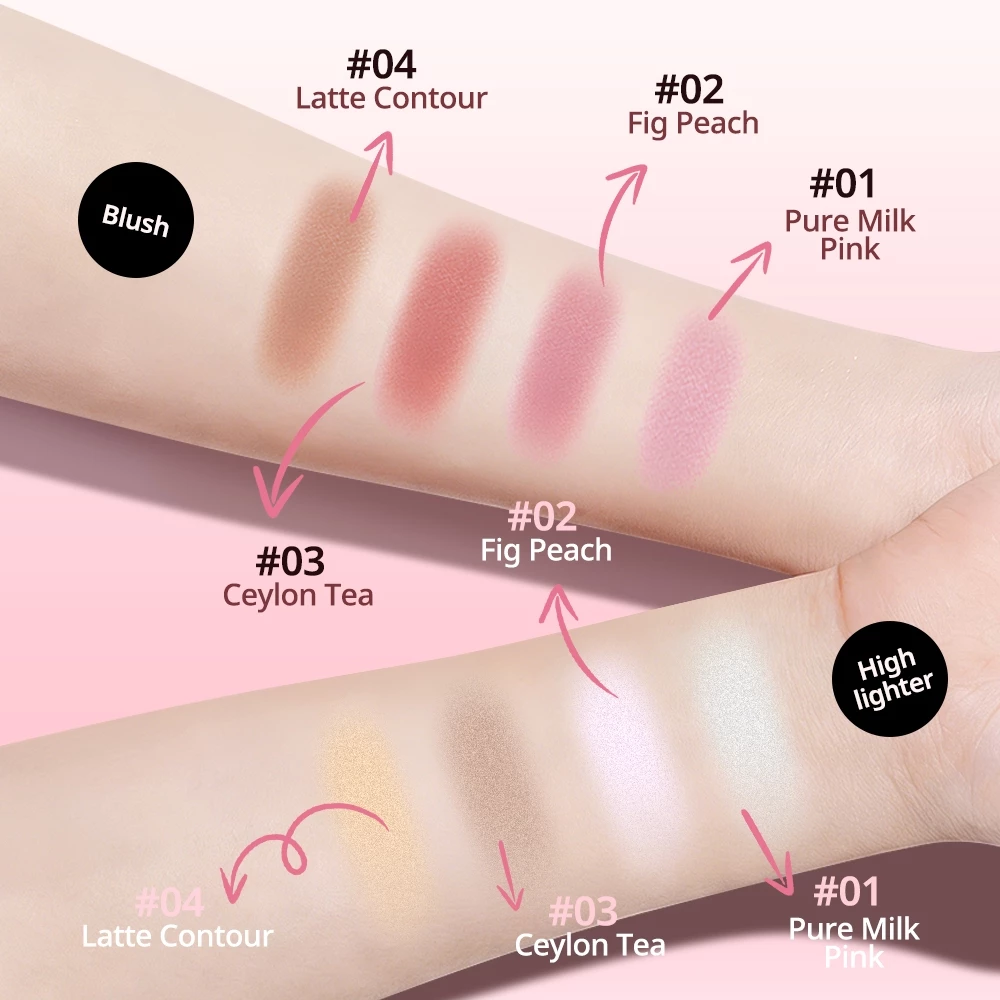 LUMINEE BEAUTY Matte & Shimmer บลัชออน 2 ช่อง B212 thumbnail 6