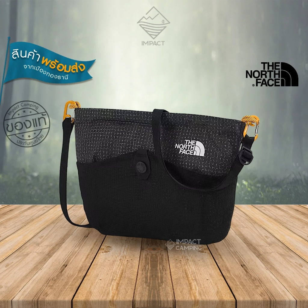THE NORTH FACE UNISEX CLYFFE SHOULDER BAG - PEARL STONE/GRANITE GREY กระเป๋าสะพายข้าง