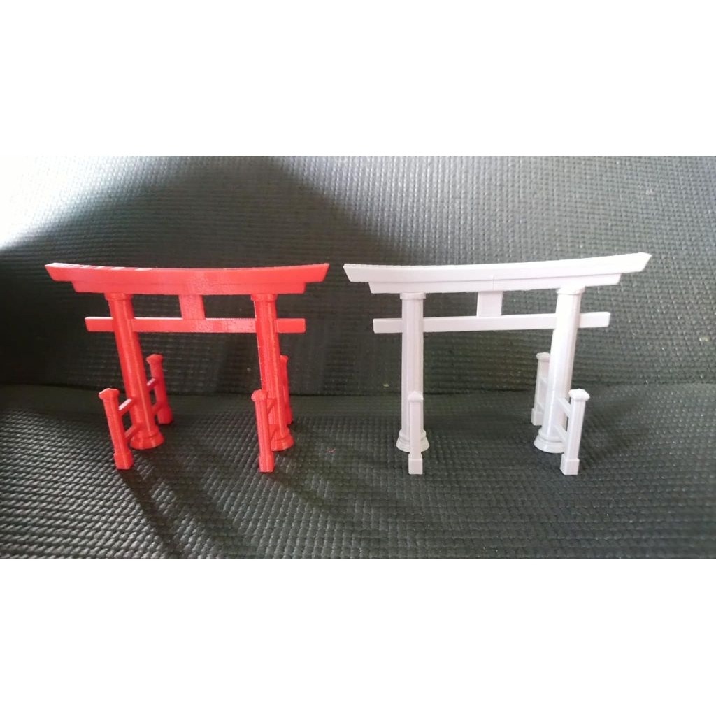 โมเดล จำลอง Torii โทริอิ ตกแต่ง สวน ฉาก