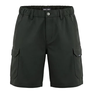DAVIE JONES [BE FEARLESS] กางเกงคาร์โก้ขาสั้นผู้ชาย Relax Fit Cargo Shorts สีเขียว กรม ดำ SH0015
