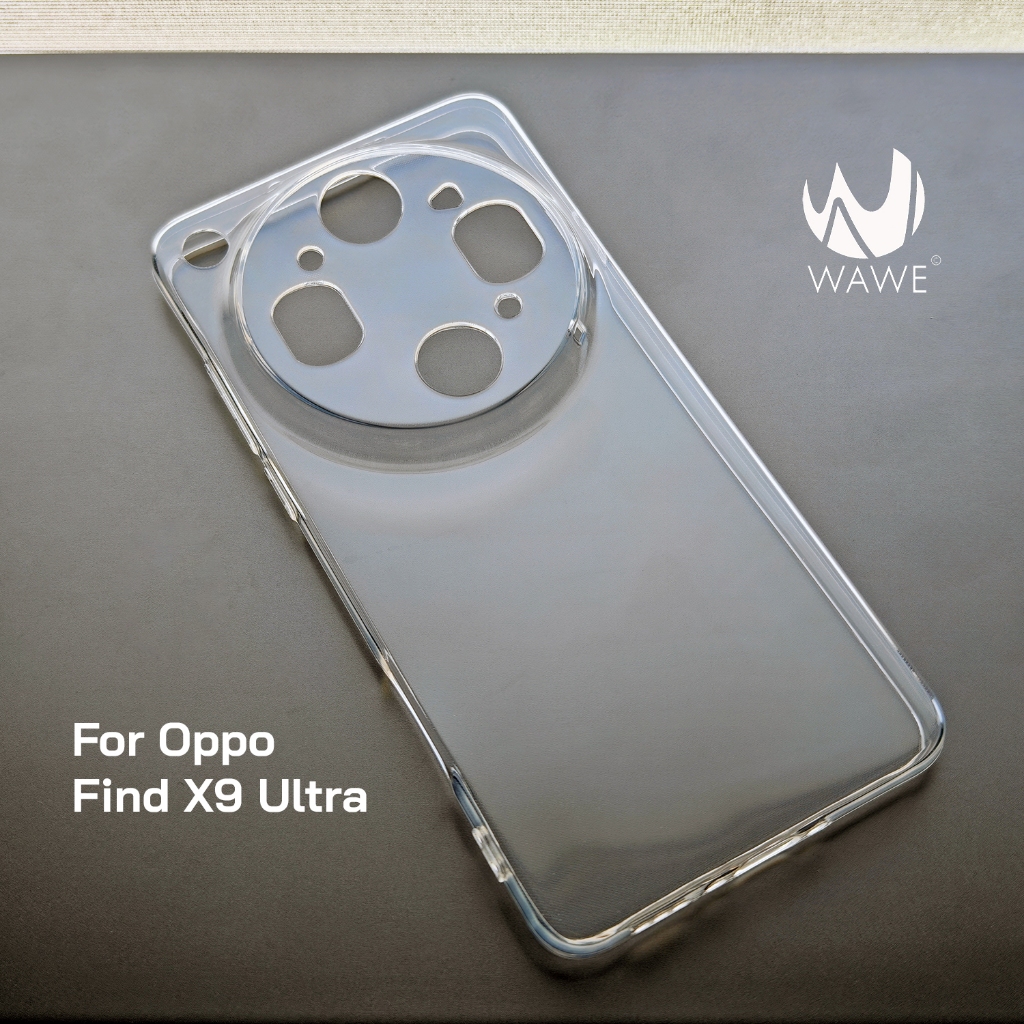 [ส่งจากกทม.] เคสใส Oppo Find X9 Ultra วัสดุ TPU อย่างดี กันรอยเลนส์และรอบๆตัวเครื่อง บางเบาและจับถนัดมือมากก