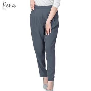 Pena house กางเกงขายาว สม็อคหลัง สีพื้น PSPL002