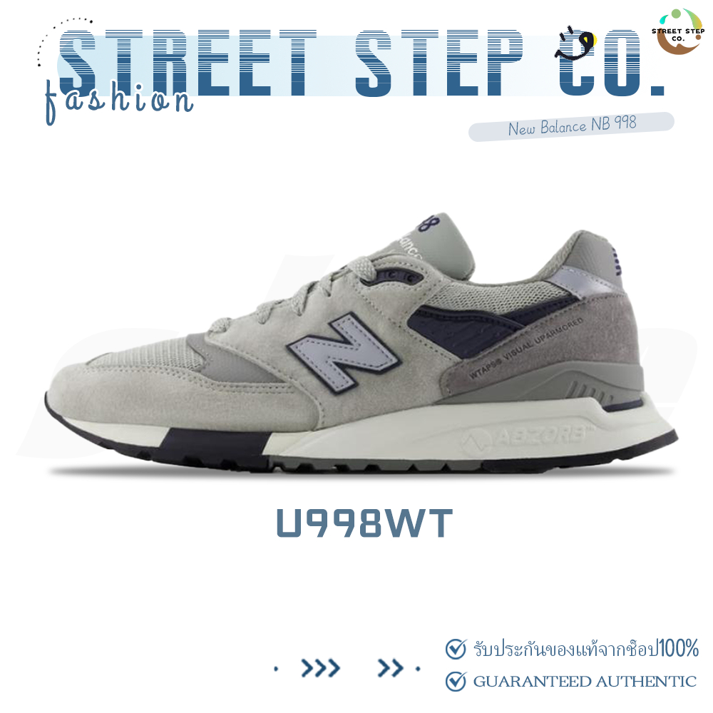 ✅ของแท้ 100%🎁WTAPS x  New Balance NB 998 WT Made in USA U998WT รองเท้ากีฬา