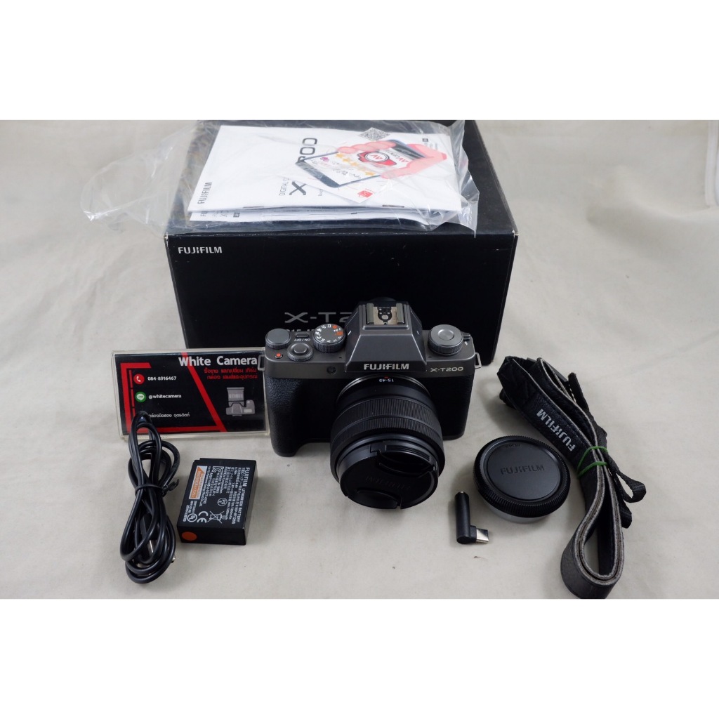 Fuji XT200+ เลนส์ 15-45 OIS PZ มือสอง XT-200 ,X-T200