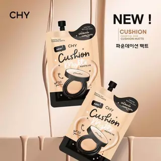 CHY คุชชั่น รองพื้นเนื้อแมตต์ เบลอรูขุมขน หน้าฉ่ำวาวแต่งหน้าขึ้น เพิ่มความมั่นใจ บำรุงผิวในตัว 7g