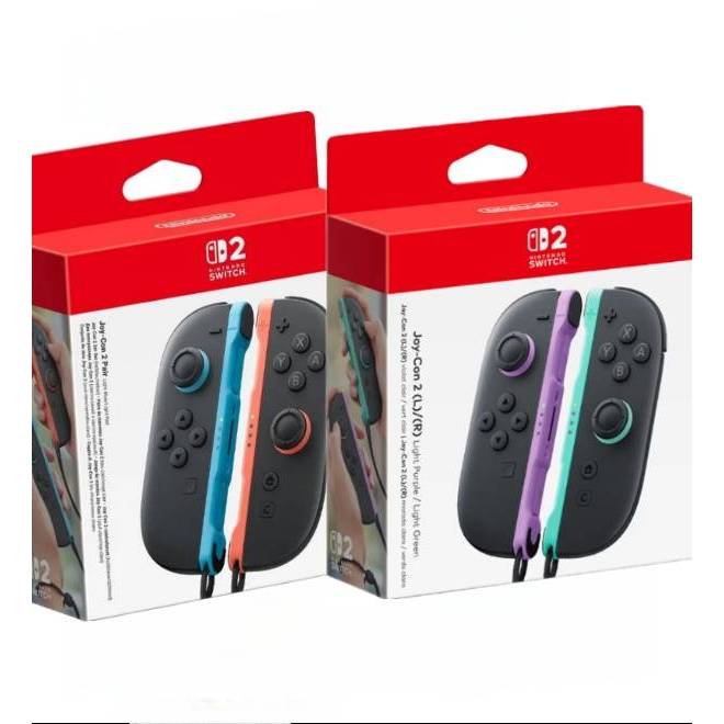SWITCH2 Joy-Con™ 2 (L)/(R) Light Blue/Light Red