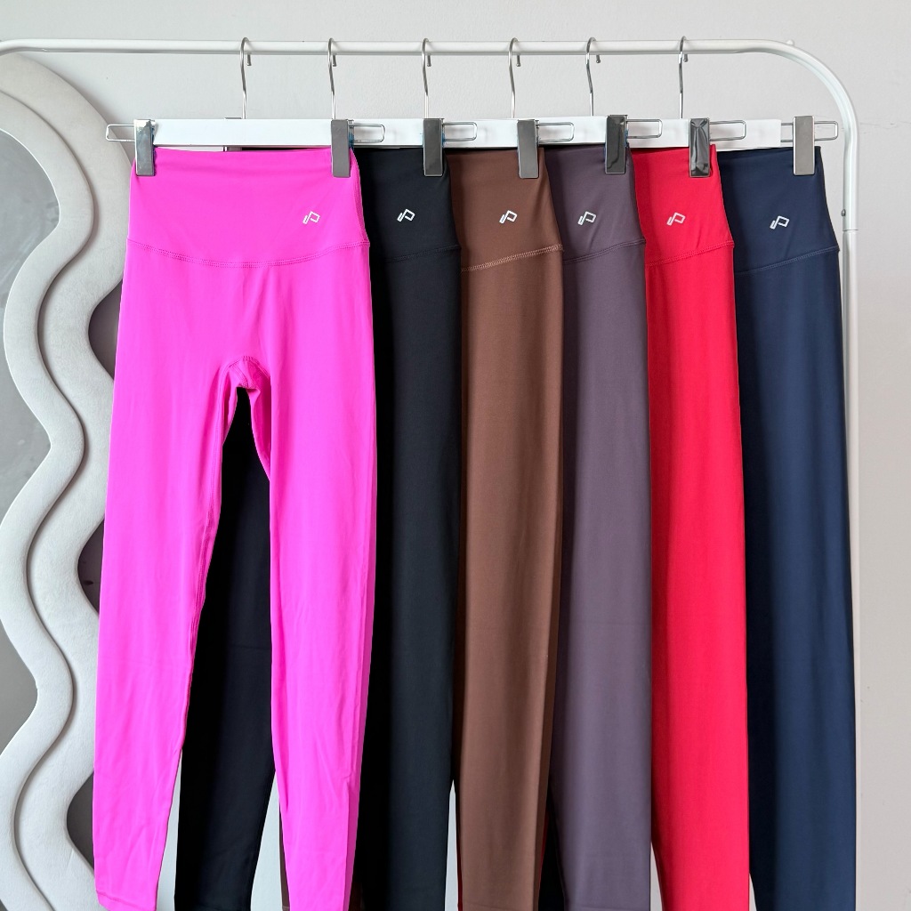 leggings (YOGA/ ก153) กางเกงโยคะ เอวสูงทรงสวย ผ้าลื่นนิ่มใส่สบาย กางเกงฟิตเนสขายาว กางเกงออกกำลังกายผู้หญิง