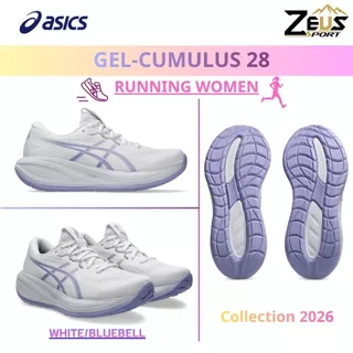 ASICS GEL-CUMULUS 27 & 28 รองเท้าวิ่งผู้หญิง [RUNNING WOMEN] รองเท้าวิ่งสายกลาง (daily trainer) ที่ เบา นุ่ม และคล่องตัว