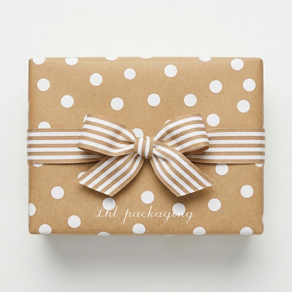 กระดาษคราฟท์ห่อของขวัญ 50x70 cm Kraft Gift Wrapping Paper ส่งจากBKK