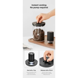 Timemore Electric Vacuum Canister 2 (ประกันศูนย์ 1 ปี) โถกาแฟ โถสุญญากาศ โถสุญญากาศอัตโนมัติ