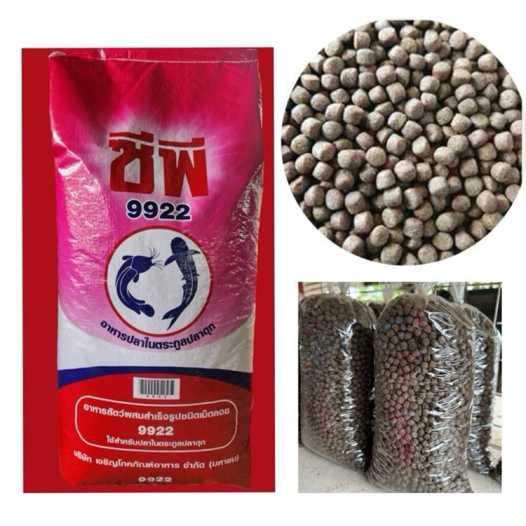 อาหารปลาดุกใหญ่ซีพี 9922 แบ่งขาย 1 Kg.