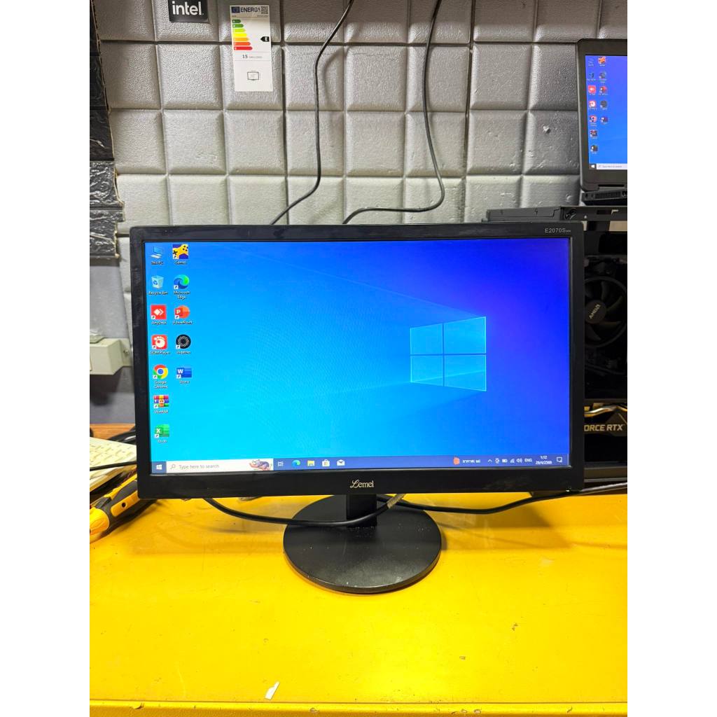 จอคอมพิวเตอร์ Monitor 19.5'' AOC-LEMEL (E2070SWN) จอคอมพิวเตอร์ มือ2 สภาพดี