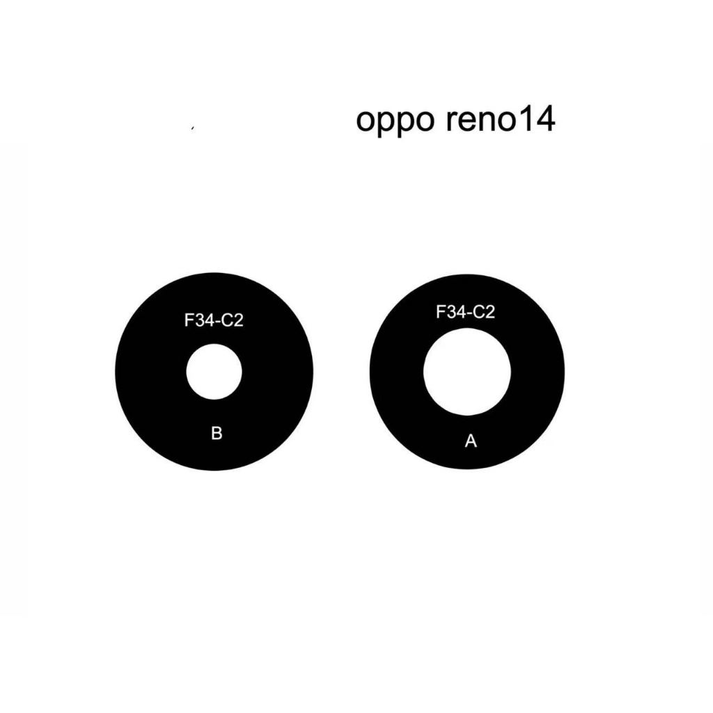 เลนส์กล้องด้านหลังสำหรับ Reno 14F/Reno 14/Reno 13F/Reno 13PRO/Reno 14PRO