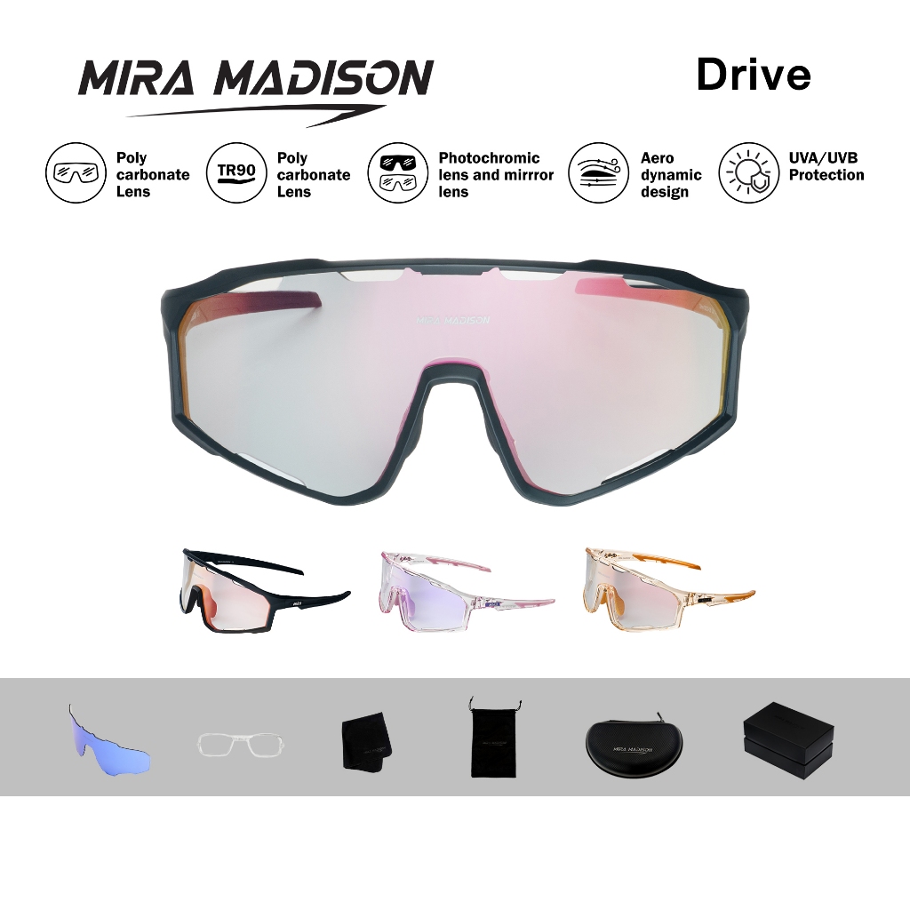 Mira Madison Sunglasses แว่นตากันแดด รุ่น Drive
