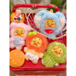 พร้อมส่ง🇹🇭 MTA. Mini UpsetDuck Wish List Duck Plush Keychain Blind Box（กด6ชิ้น=1box）