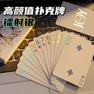 JZ การ์ดเกมโป๊กเกอร์ลายการ์ตูน ไพ่ poker โป๊กเกอร์