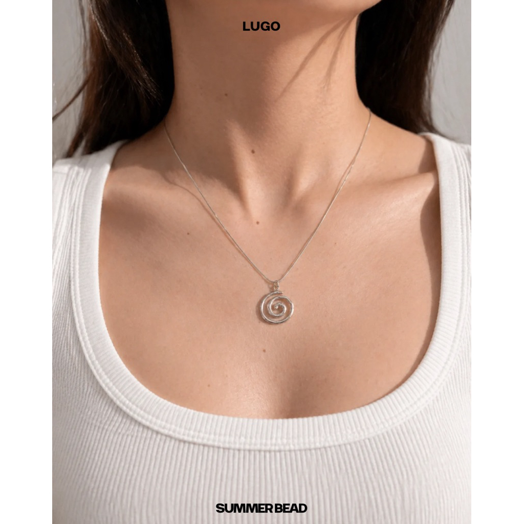 SMB - “Lugo” สร้อยคอจี้สแตนเลส👁️‍🗨️➿