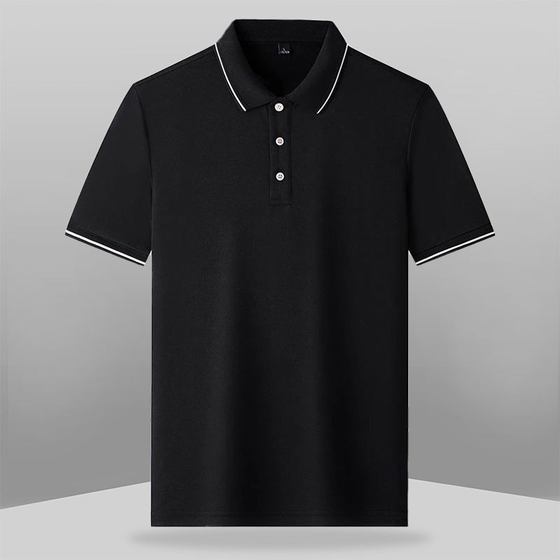 เสื้อโปโลยูนิเซ็กซ์ M-6XL ทรงหลวมไม่รัดตัว ผ้าเย็นสบาย แห้งเร็วระบายเหงื่อ สไตล์ลำลองผสมสปอร์ต ทำจากผ้าเกรดพรีเมียม มีเฉ