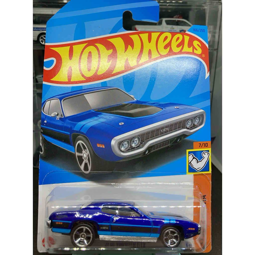 รถเหล็ก HotWheels '71 PLYMOUTH GTX 3+