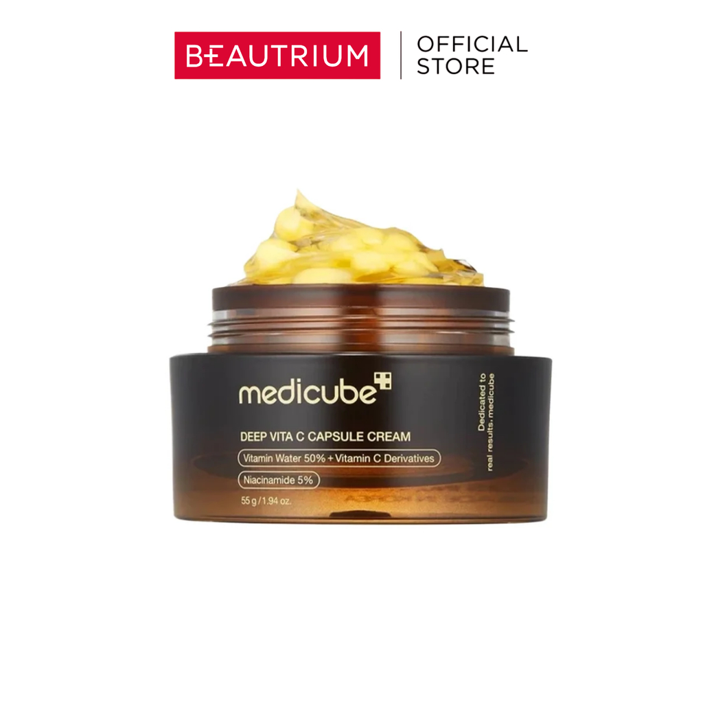 MEDICUBE Deep Vita C Capsule Cream ผลิตภัณฑ์บำรุงผิวหน้า 55g
