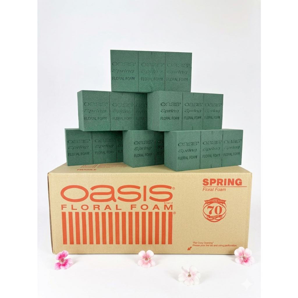 โฟมปักดอกไม้สด  ยี่ห้อ Oasis รุ่น Spring