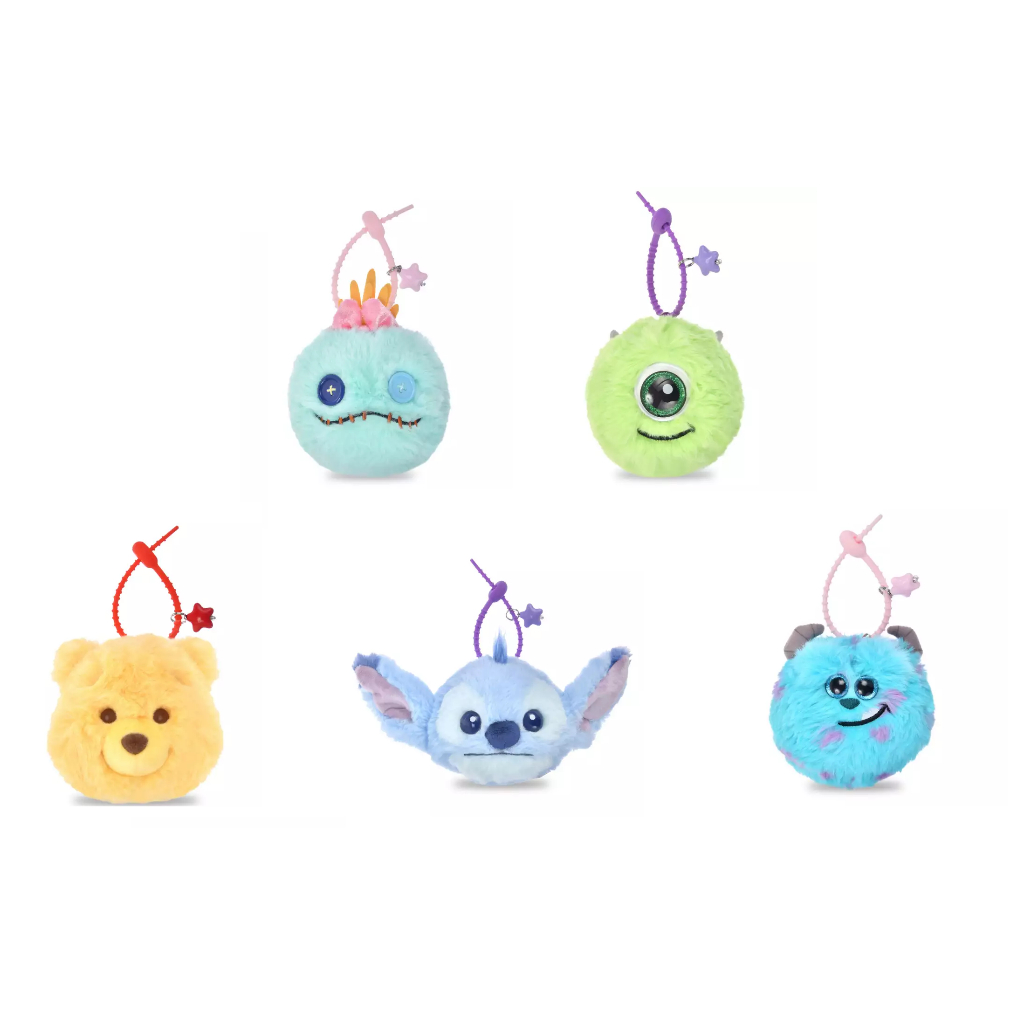 [Direct from Japan] Disney Plush Key Chain FUWAMOKO FACE Japan NEW