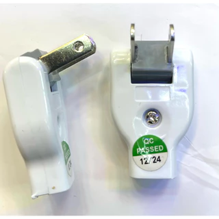 ปลั๊กตัวผู้สองขาแบนพับได้ ยี่ห้อVETO VTR-2011 10A 250V
