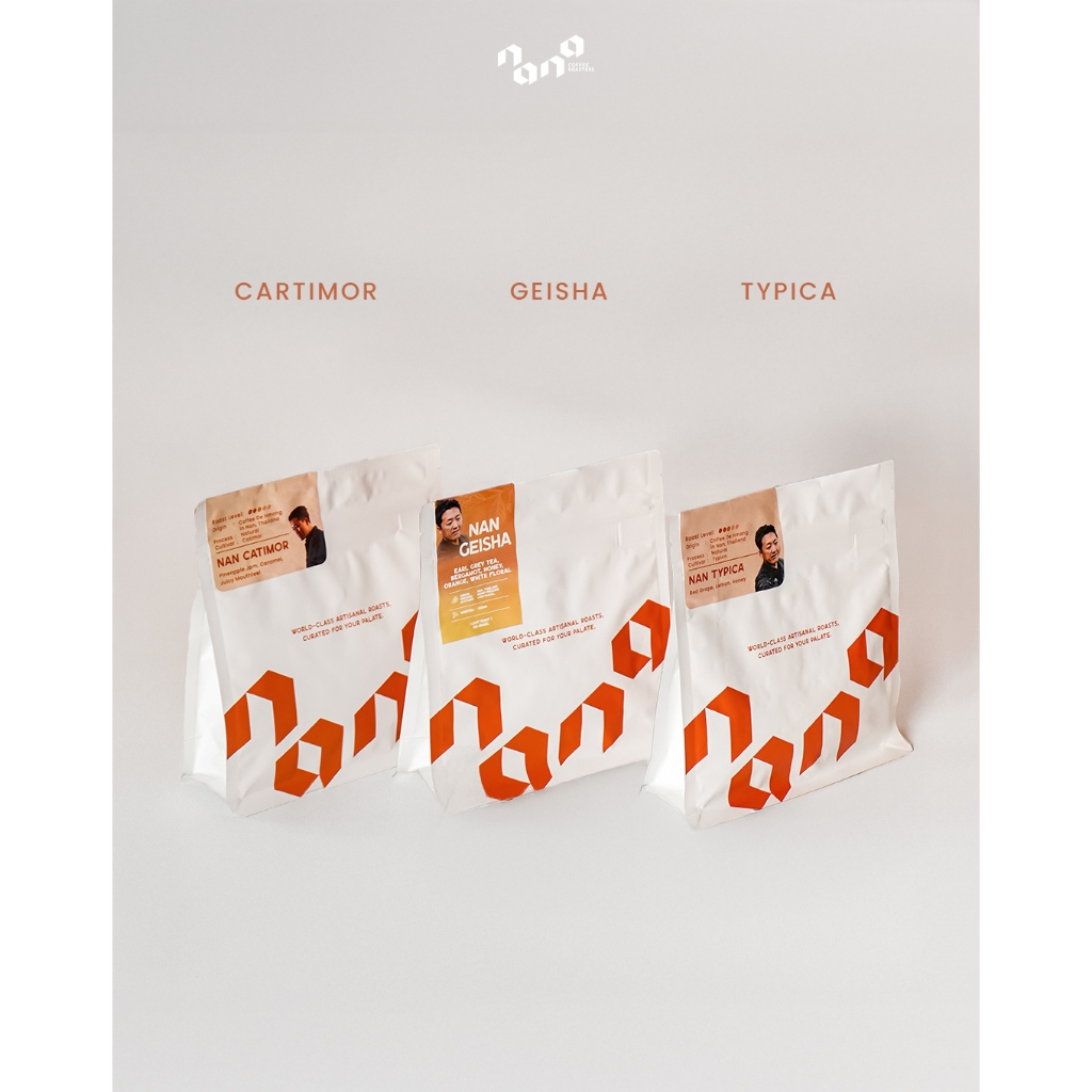 NAN Collection เมล็ดกาแฟจากน่าน Geisha, Typica, Catimor
