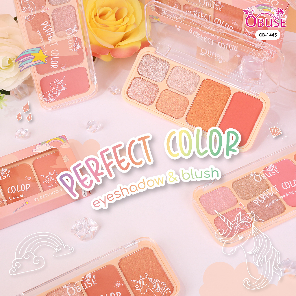 Obuse Perfect Color Eyeshadow & Blush (OB-1445)