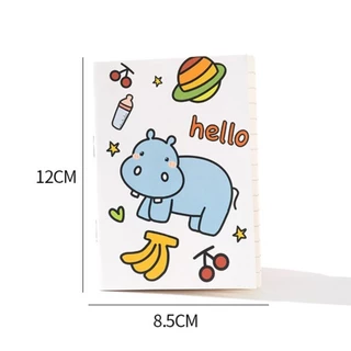 สมุดโน๊ตจิ๋ว Mini Notebook สุ่มลาย มีเส้น สมุดพกพา สมุดจดบันทึก ลายน่ารัก สมุดโน้ตขนาดเล็ก