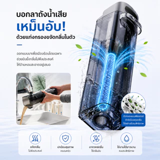 【Uwant】D500 Pro/D700 Wet and Dry Vacuum โหมด AI เครื่องล้างพื้นดูดฝุ่น ดูดน้ำ ถูพื้น สถานีฐานแบบดันเข้า จบในเครื่องเดีย