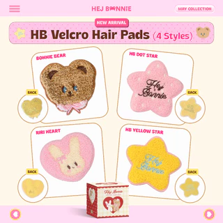HB Velcro Hair Pads l Hej Bonnie Official