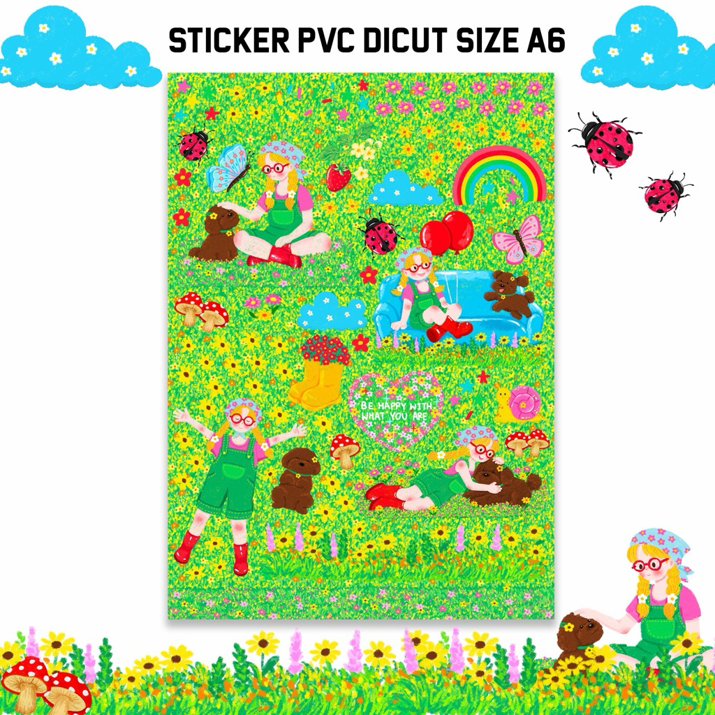 Sticker PVC Dicut ___ Daisy น้องเดซี่