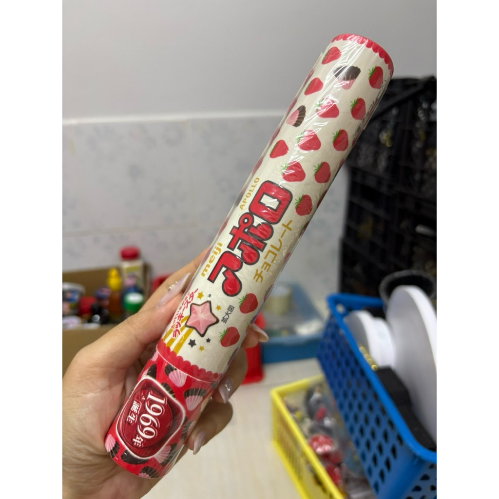 พร้อมส่ง meji apollo confectionary chocolate 82 g. เมจิ อพอลโล ช็อกโกแลต
