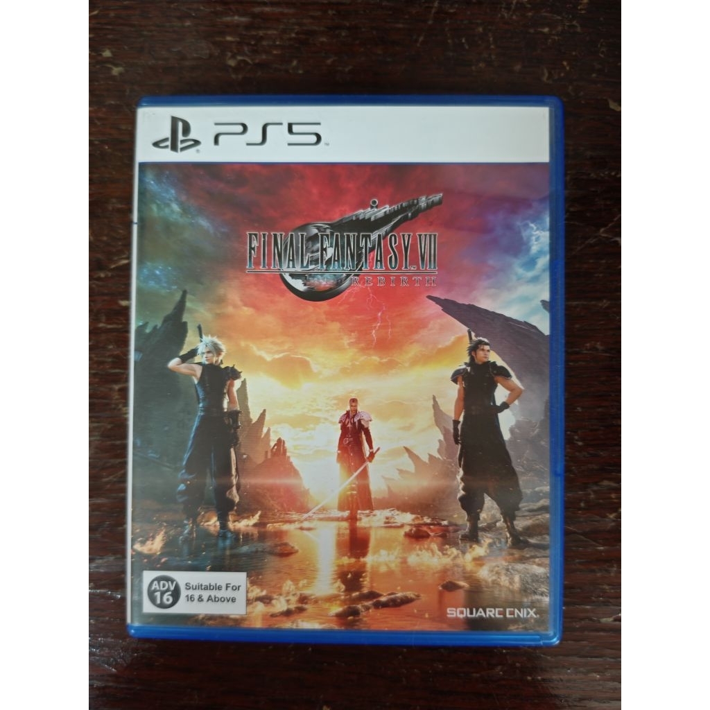 [มือสองสภาพดี] แผ่นเกม PS5 Final Fantasy VII Rebirth (Zone 3) - แผ่นแท้ 2 Disc เล่นไปครั้งเดียว