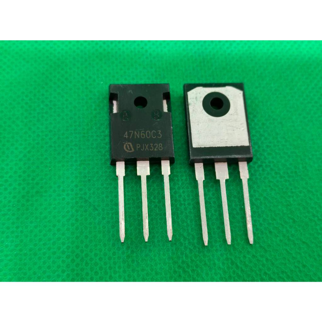 MOSFET 47N60C3 N-Channel 47A 600V สำหรับงานเพาเวอร์ซัพพลายและอินเวอร์เตอร์ SPW47N60C3