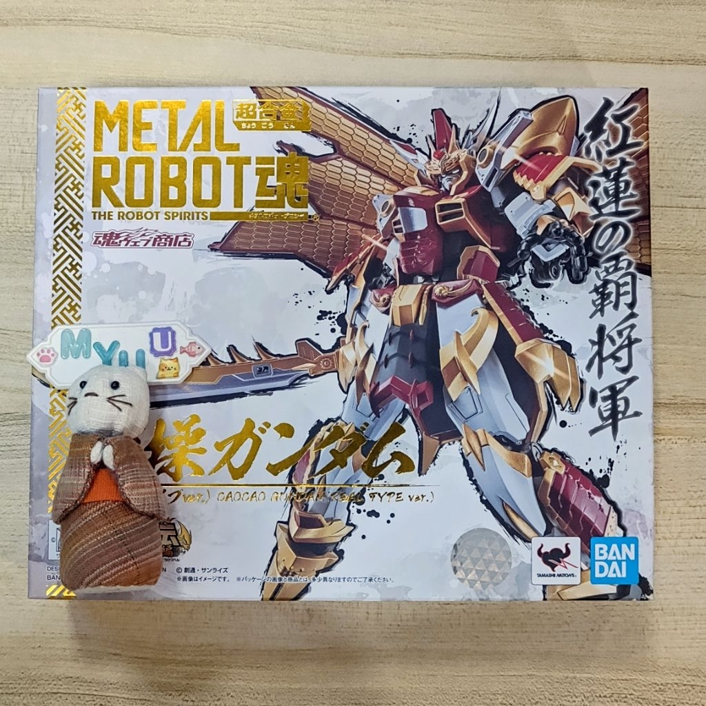 🙀 NEW CaoCao Cao Cao Gundam Real Type Ver.Metal Robot Spirits Three Kingdoms Bandai กันดั้ม โจโฉ สาม
