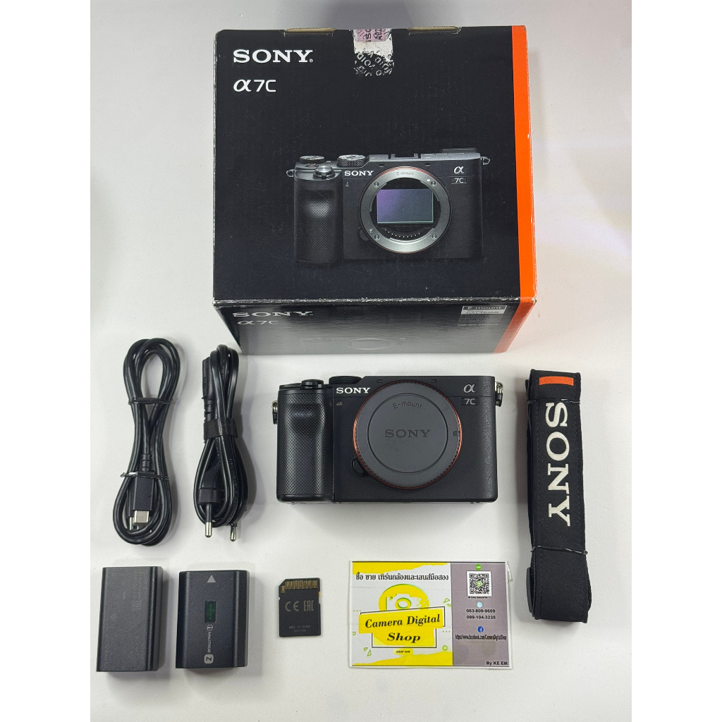 กล้องมือสอง SONY A7C บอดี้พร้อมอุปกรณ์ครบกล่อง
