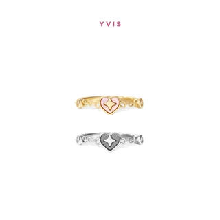 YVIS Silent Heart Ring - Mon Amour Collection