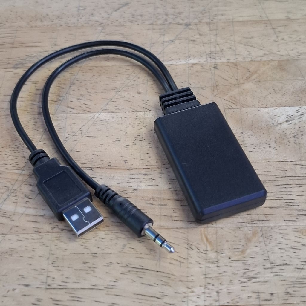ตัวรับสัญญาณบลูทูธ (แจ็ค3.5mm.+USB)(ไฟเลี้ยง 5-12VDC)