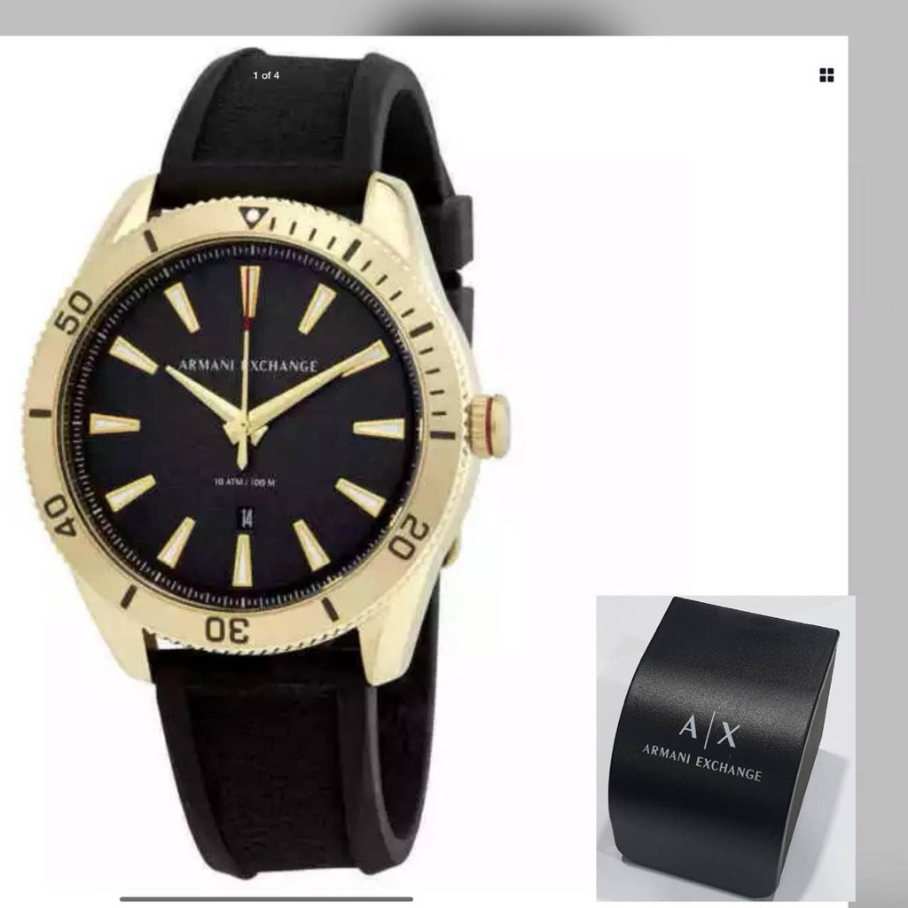 นาฬิกา ARMANI EXCHANGE MEN'S AX1828 QUARTZ พร้อมกล่อง (ใหม่) นาฬิกา ARMANI EXCHANGE MEN'S AX1828 QUA
