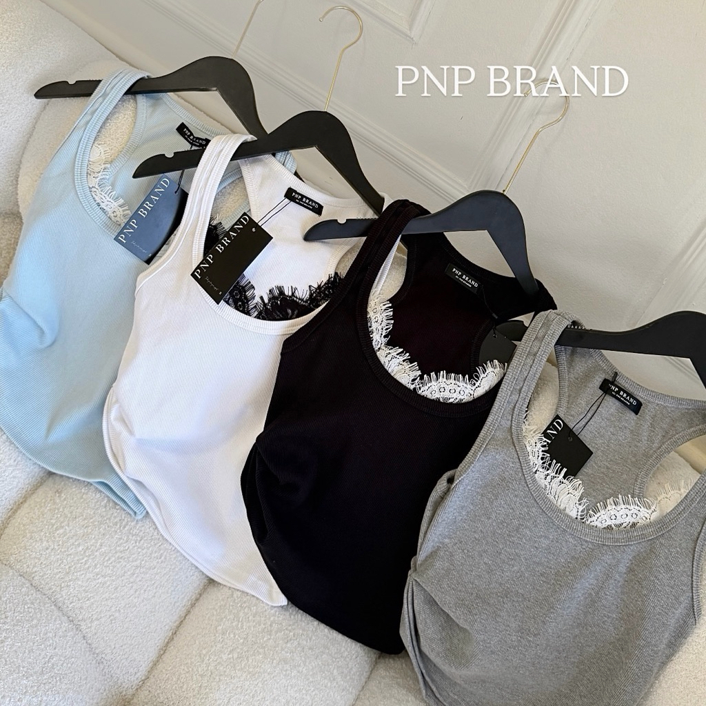 Loly top เสื้อกล้ามลูกไม้ (pnp.brand)