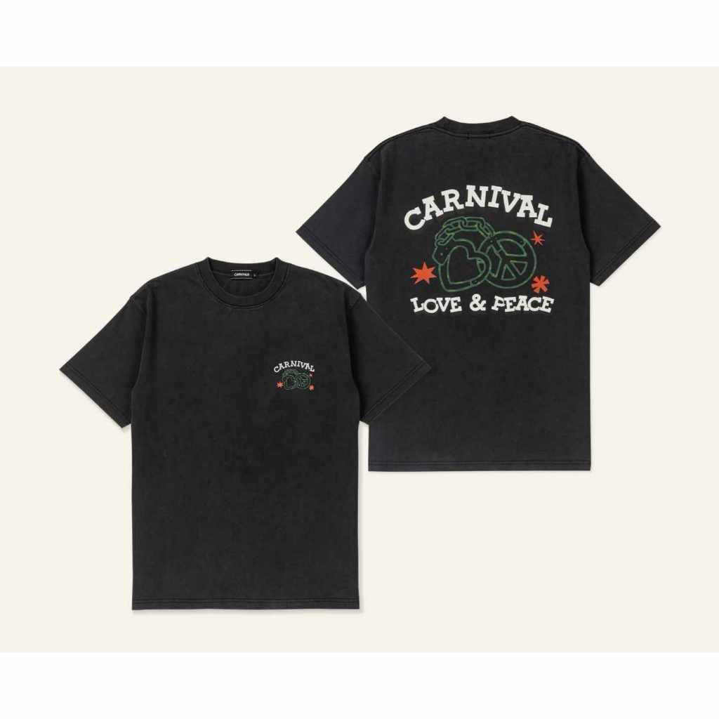 Carnival Love&Peace Washed Tee
