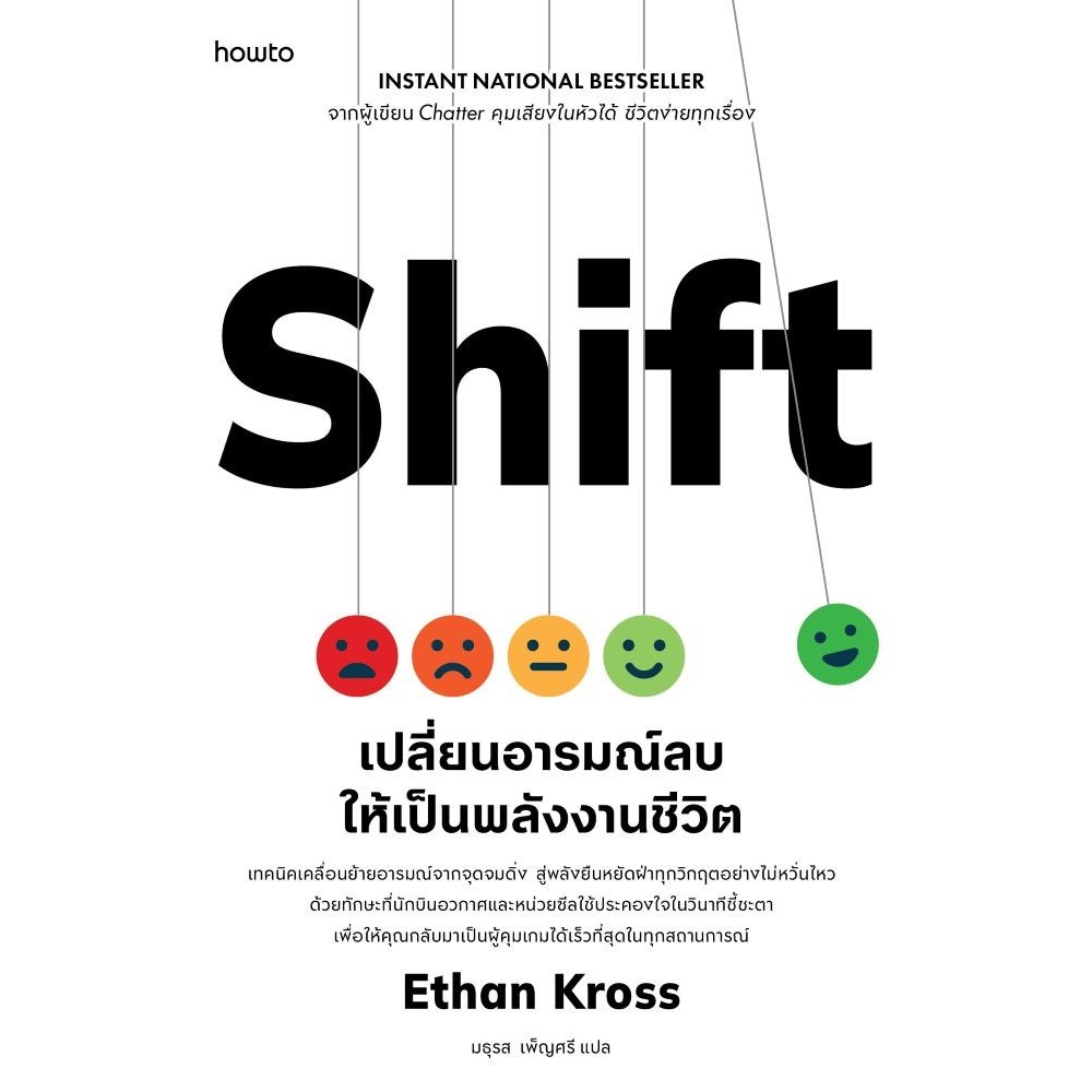 B2S หนังสือ Shift เปลี่ยนอารมณ์ลบให้เป็นพลังงานชีวิต